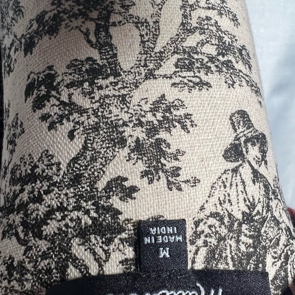 Madewell flutter sleeve wrap mini dress in batik vines print - Picture 5 of 8